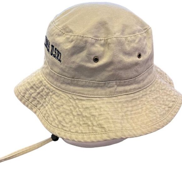 St Thomas USVI Bucket Hat with drawstring and toggle - Picture 5 of 6